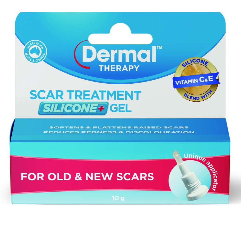 Dermal Scar Treatment Silicone+ Gel - Treats Old And New Scars