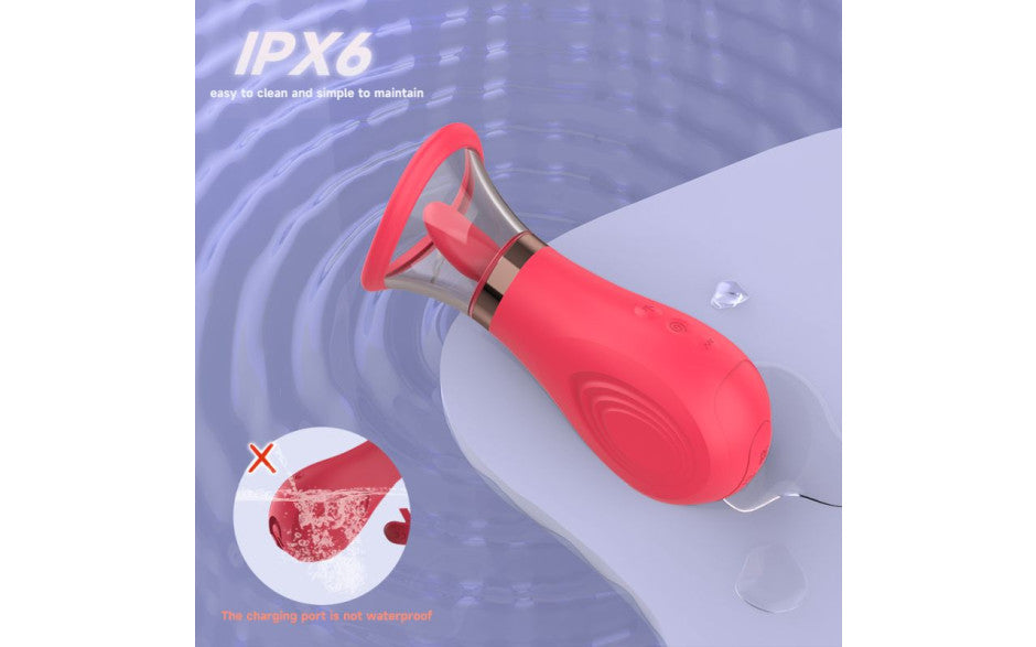 Sybil 3-in-1 Sucking Licking Tickling Stimulator