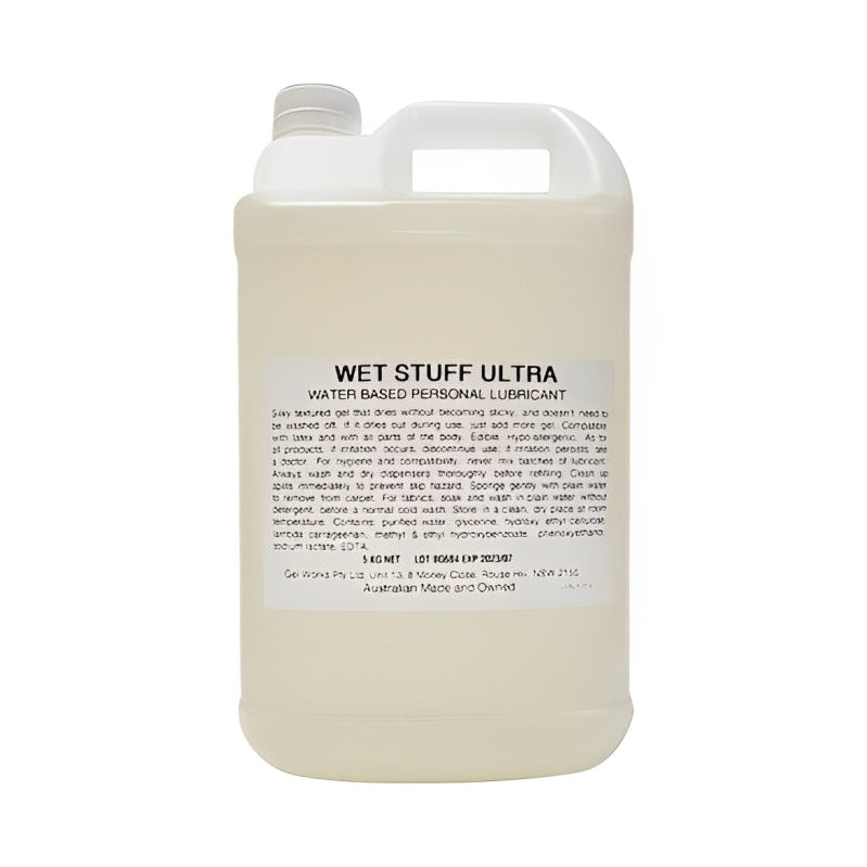 Wet Stuff 5KG Ultra Premium Water-Based Lubricant