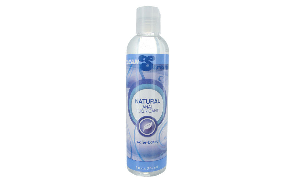 Natural Water Based Anal Lube 8oz/236ml
