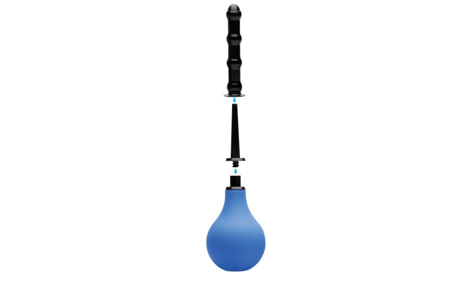 Premium One Way Valve Anal Douche Set