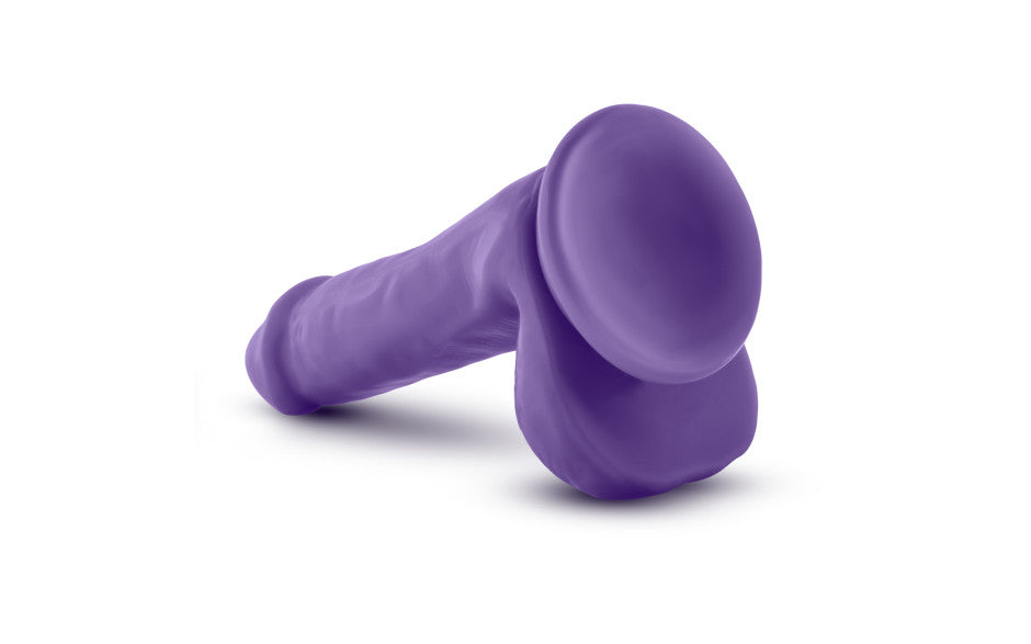 Au Naturel Bold Delight 6in Dildo Purple