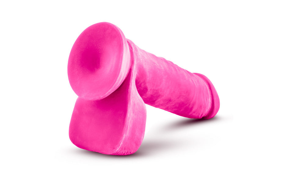 Au Naturel Bold Hero 8in Dildo Pink