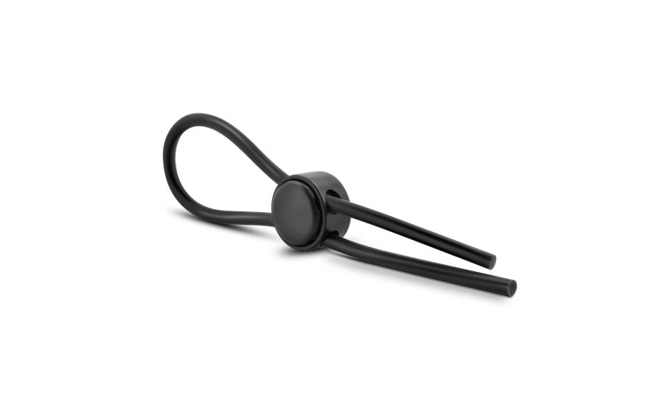 Stay Hard Silicone Loop Cock Ring Black