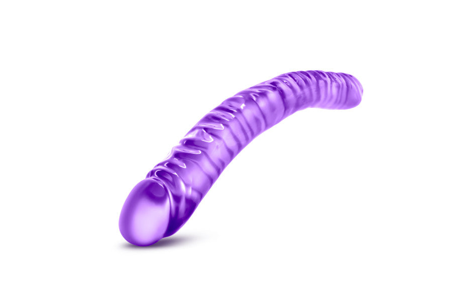 B Yours Double Dildo Purple 18in