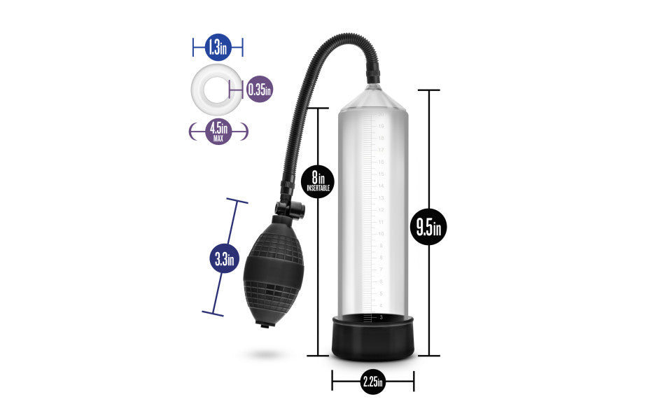 Performance VX101 Male Enhancement Pump Clear