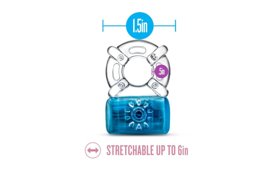 Play with Me Pleaser Rechargeable C Ring Blue