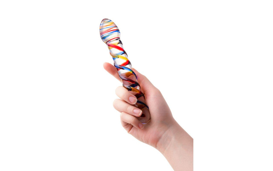 Sexus Glass Dildo Tropicana 19.5cm