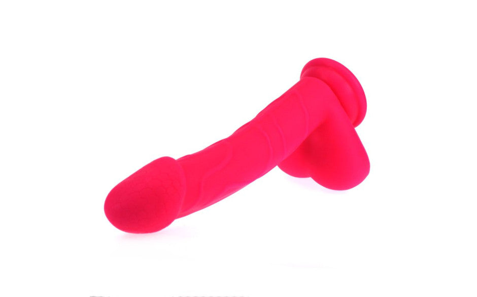Realistic Cock w Balls Pink