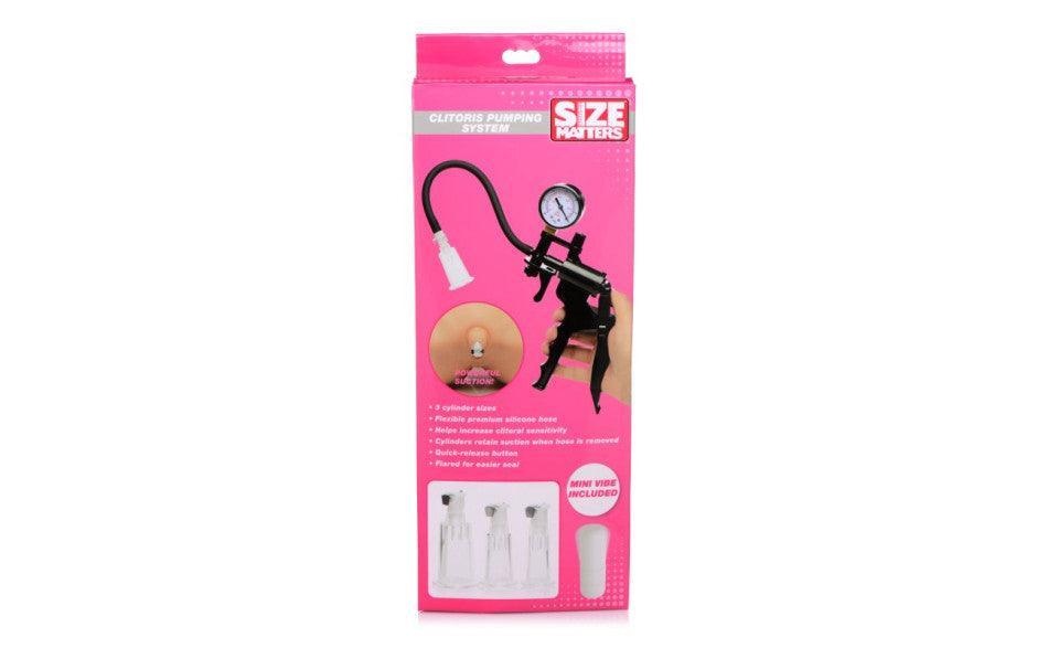 Clitoral Pumping System Clear