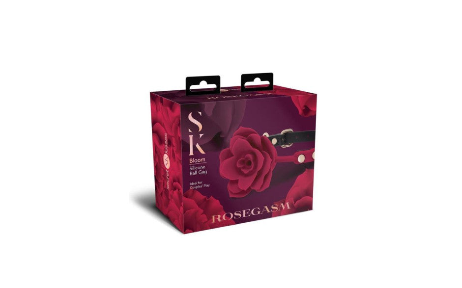 Secret Kisses Rosegasm Bloom Silicone Gag
