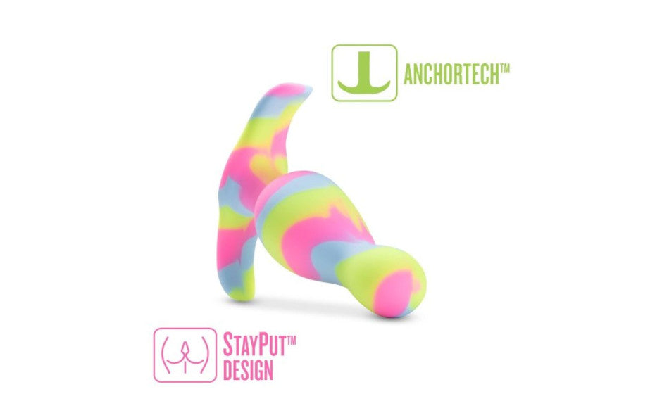 Avant Kaleido Lime Silicone Butt Plug