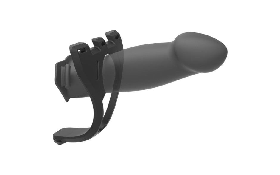 Be Ready 4 Pc - 7in, 7.5in, 8in Hollow Silicone Strap-On Set