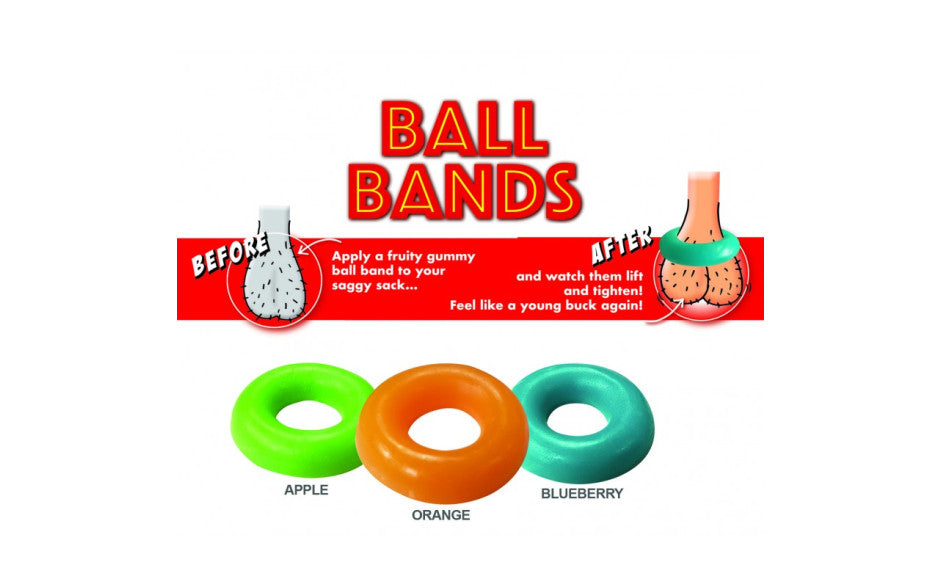 Ball Bands Gummy Cock Ring