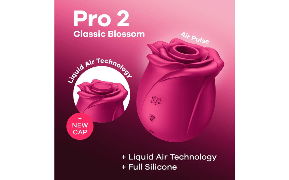 Satisfyer Pro 2 Classic Blossom Air Wave Clitoral Stimulator