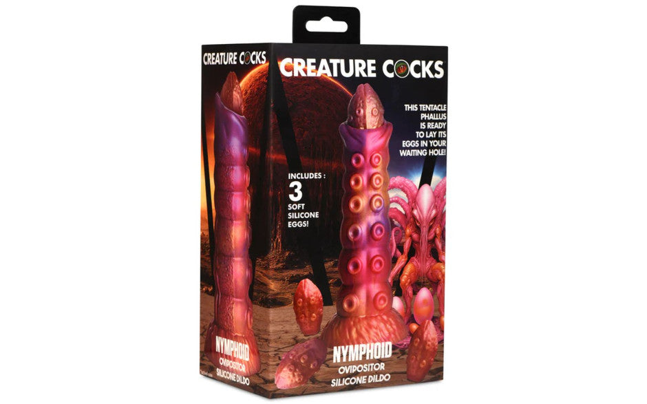 Nymphoid Ovipositor Silicone Dildo