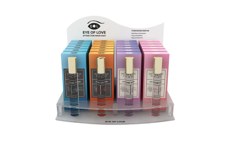 Bloom Pheromone Body Spray 24 Pc POS Display incl Free Testers