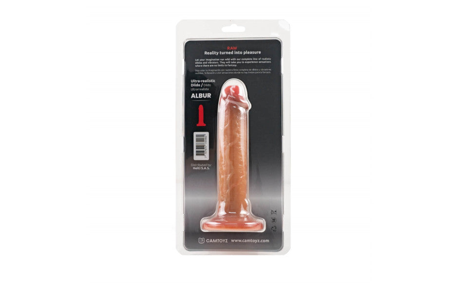 Ultra Realistic 20cm Silicone Dildo Albur
