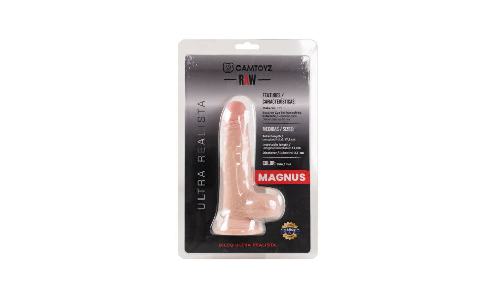 Raw Ultra Realistic Dildo Magnus