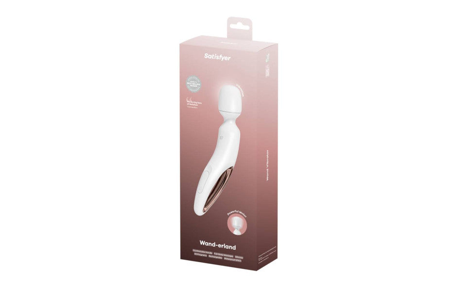 Satisfyer Wand-erland 50 Mode White Body Wand