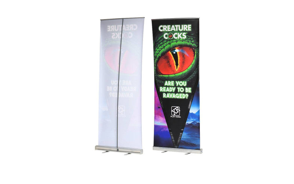 Creature Cocks Pull Up Banner