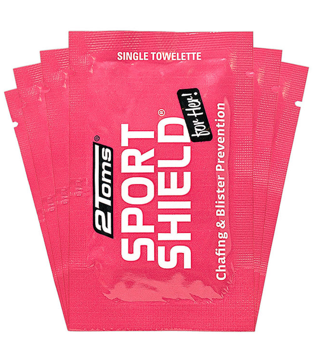 SportShield Wipes for Her - Anti-Chafe & Blister Protection