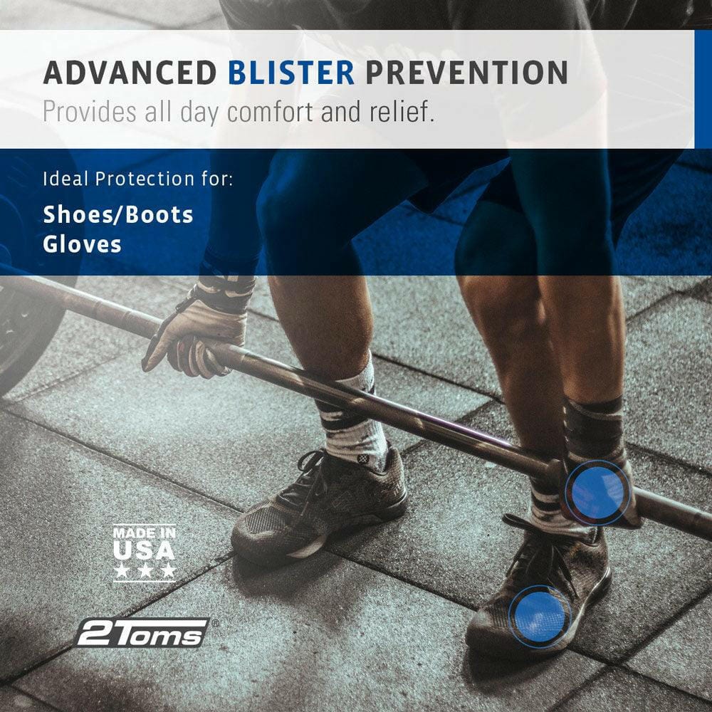 2Toms BlisterShield Powder 70g for Preventing Blisters in Shoes and Gloves
