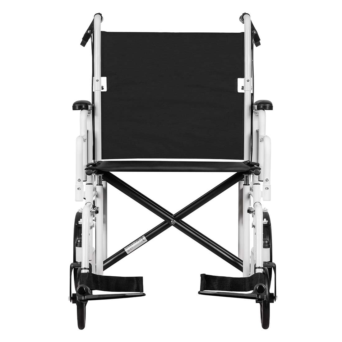 55HD Heavy Duty Attendant Wheelchair - Extra Wide Comfort with Puncture-Proof Wheels