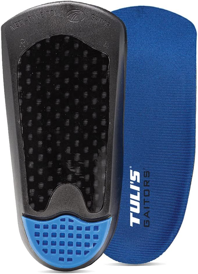 Tuli's Gaitors 3/4 Length Premium Arch Support - for Plantar Fasciitis Fallen Arches and Support - Small (Ladies 5-6 Men's 3-4)