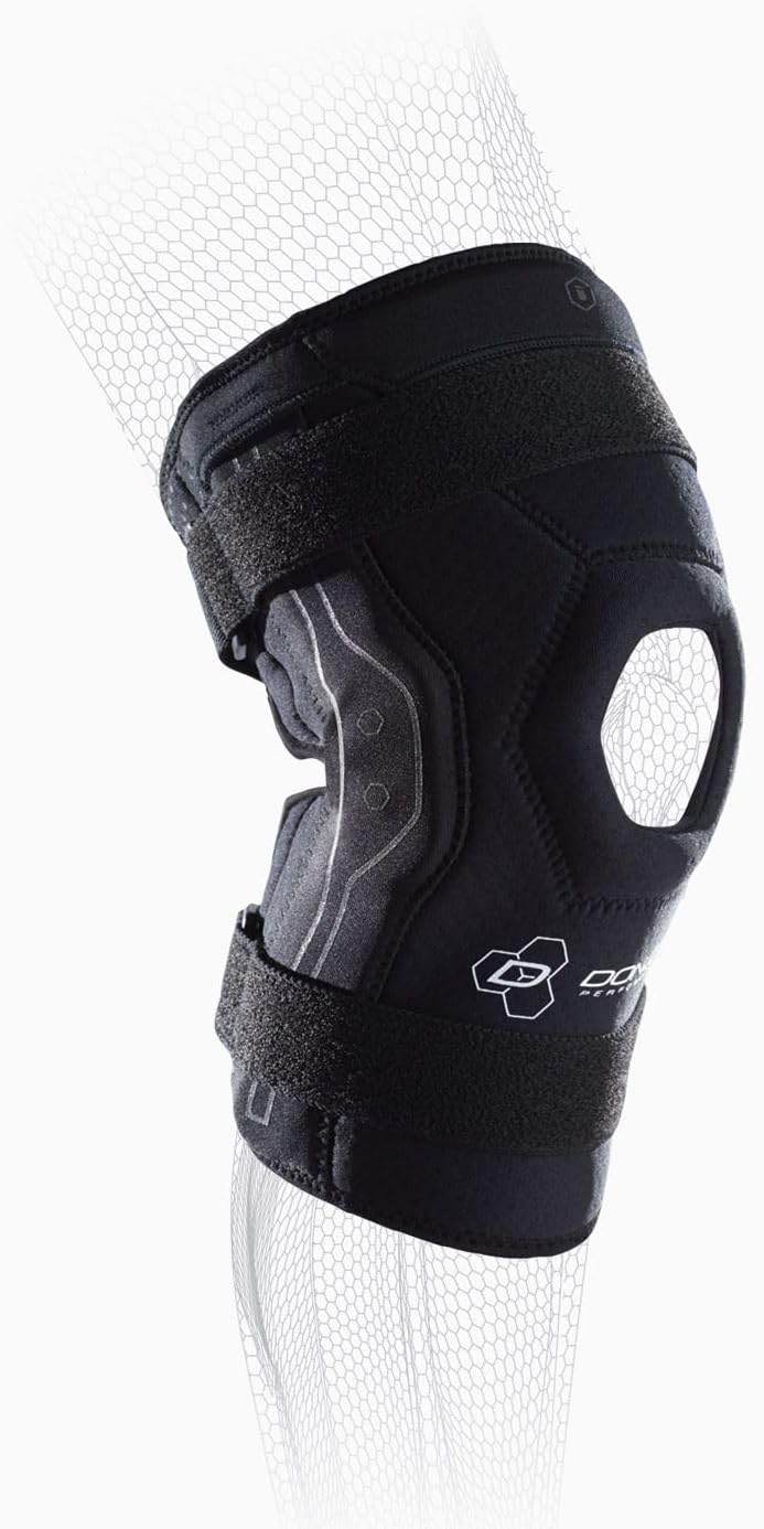 DonJoy Performance Bionic Knee Support Brace: Black, Medium