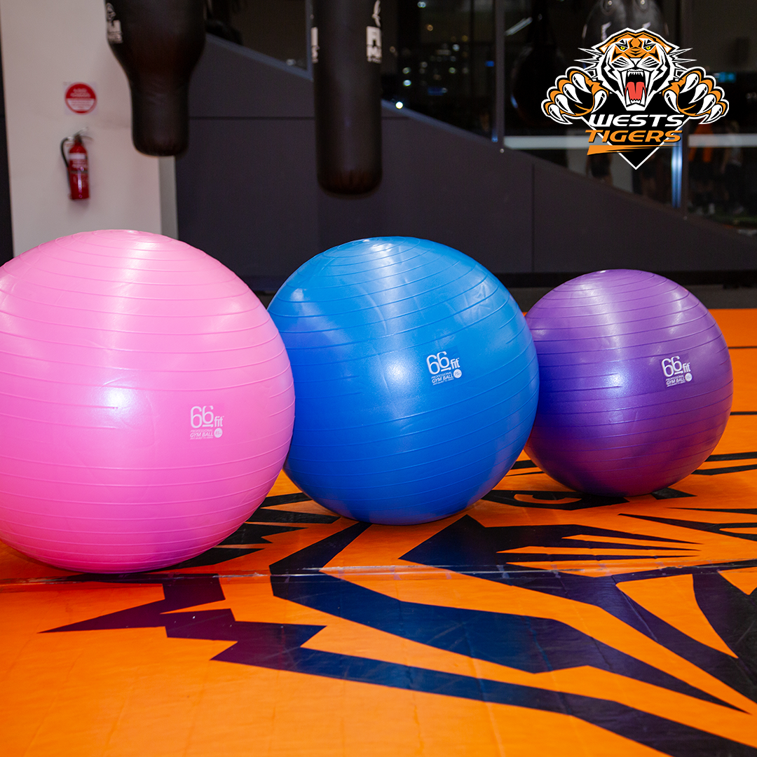 Anti-Burst Exercise Ball – 300kg Rated, Non-Slip Surface – 8 Sizes with Hand Pump Included