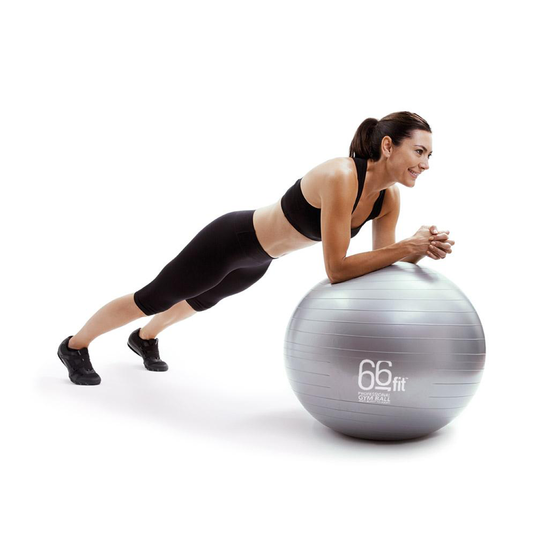 Anti-Burst Exercise Ball – 300kg Rated, Non-Slip Surface – 8 Sizes with Hand Pump Included