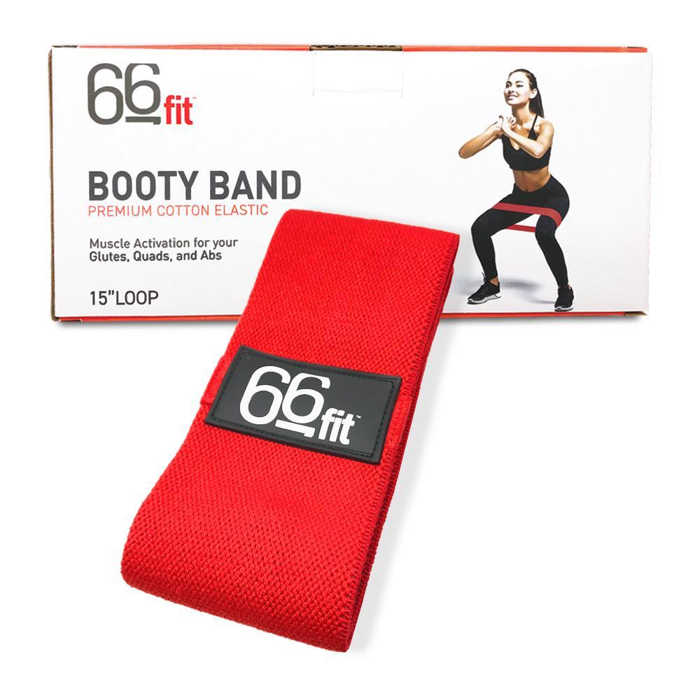Premium Booty Band Loop - Cotton Elastic Resistance Bands for Glutes & Thighs