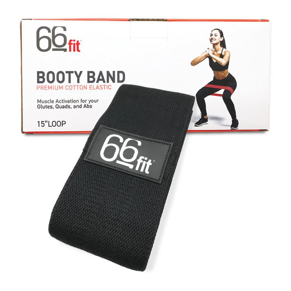 Premium Booty Band Loop - Cotton Elastic Resistance Bands for Glutes & Thighs