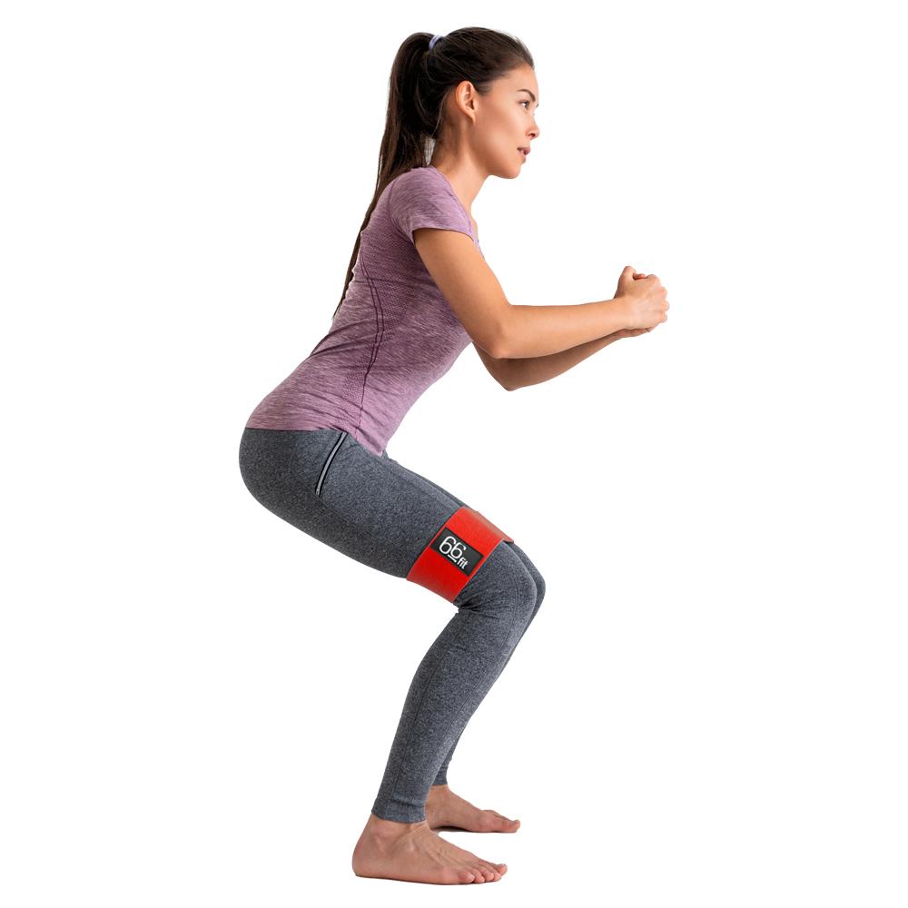 Premium Booty Band Loop - Cotton Elastic Resistance Bands for Glutes & Thighs