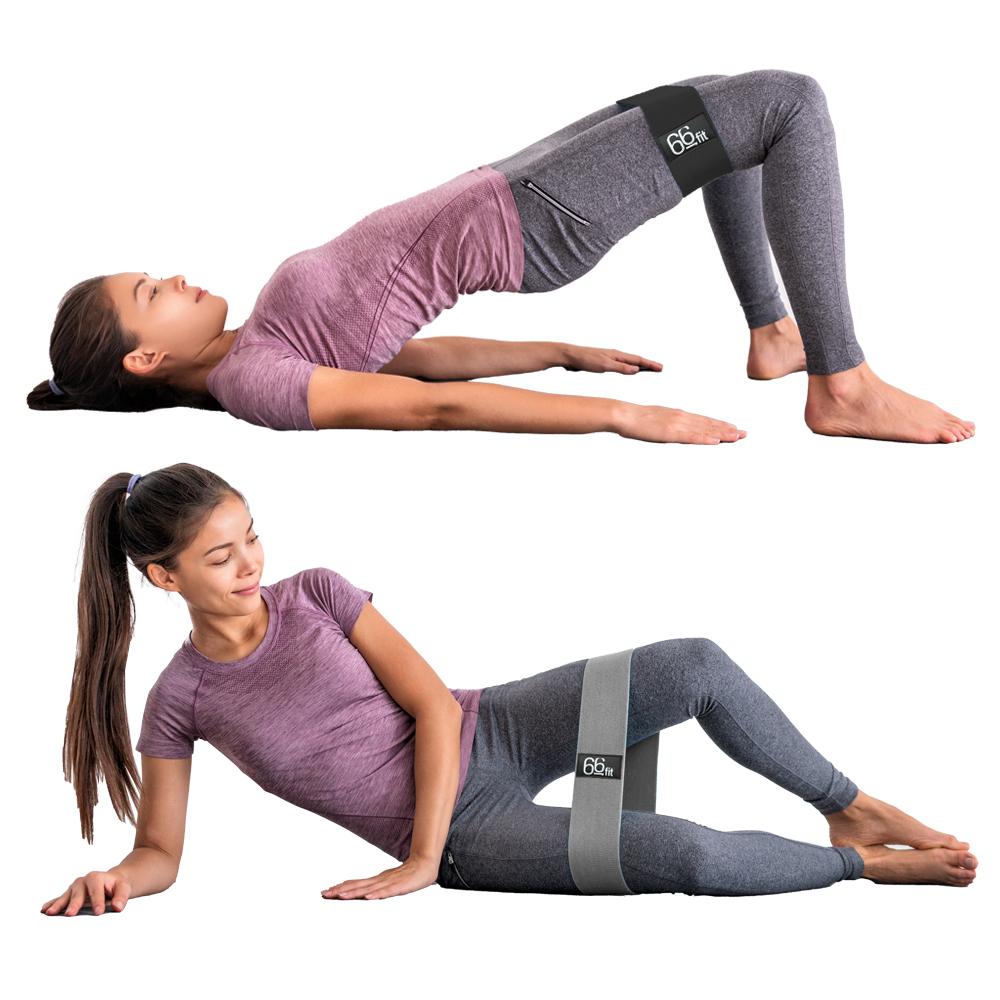 Premium Booty Band Loop - Cotton Elastic Resistance Bands for Glutes & Thighs