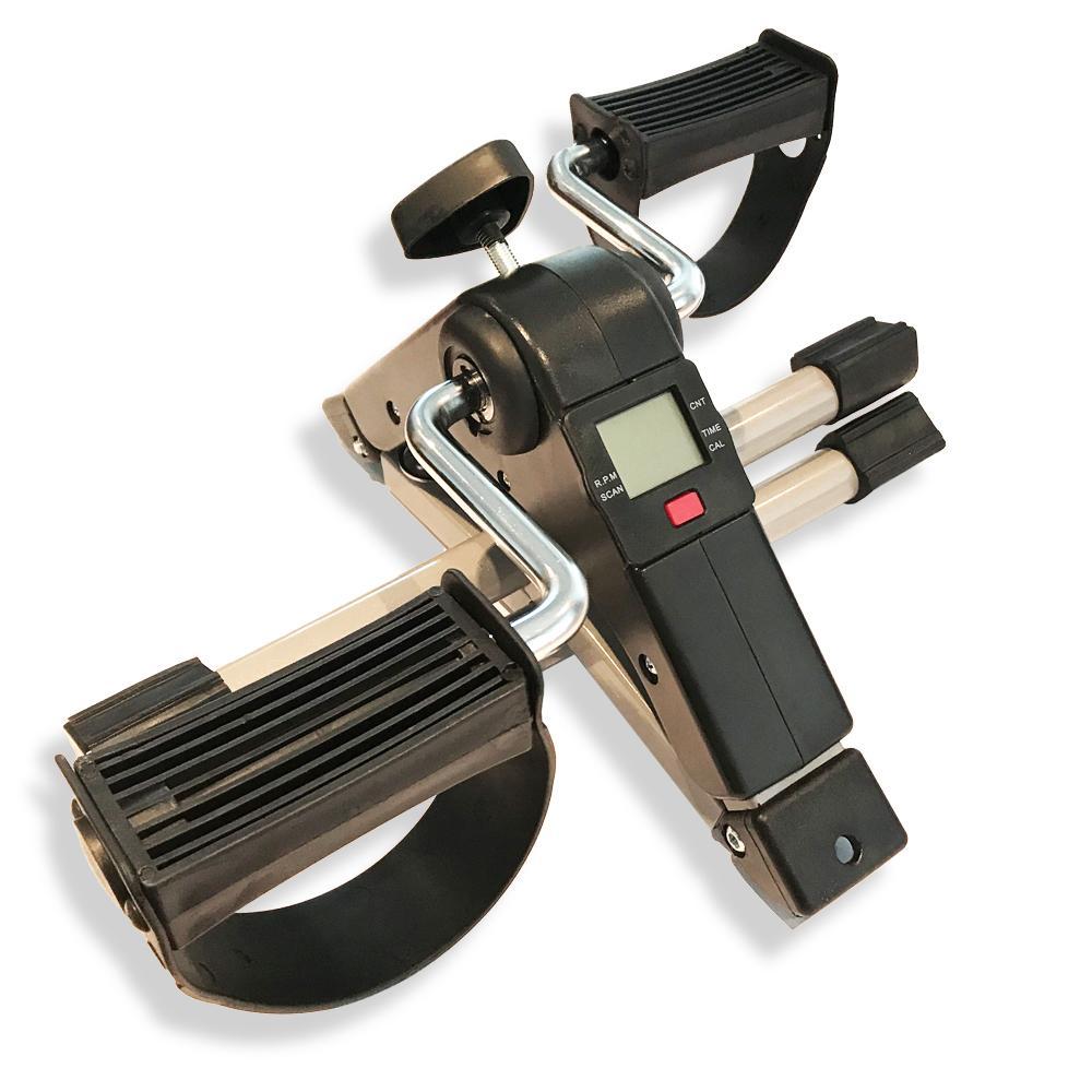Folding Arm & Leg Pedal Exerciser with Digital Display & Adjustable Resistance