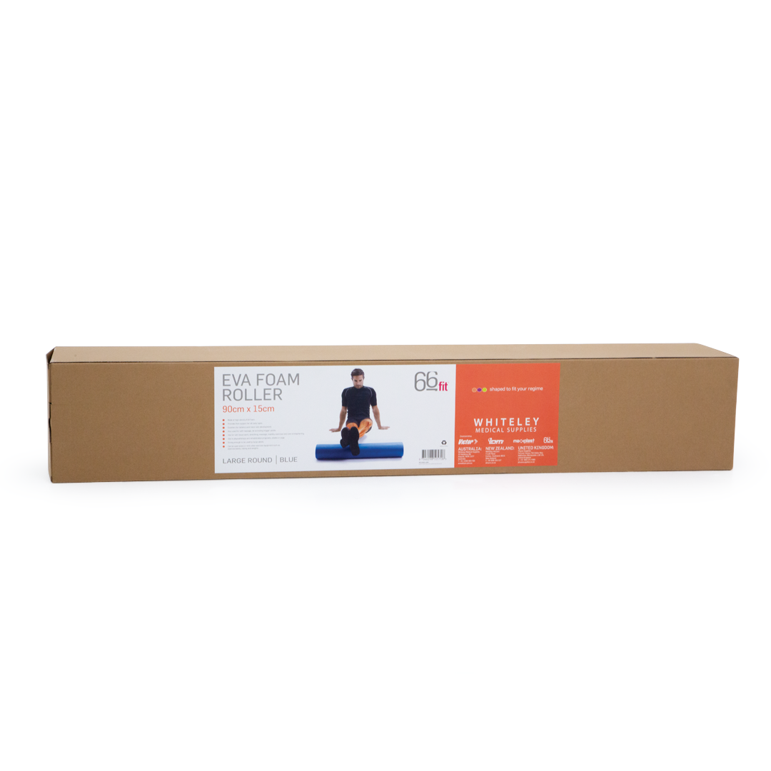 Large 90cm Round Foam Roller for Pilates, Physiotherapy & Fitness Recovery