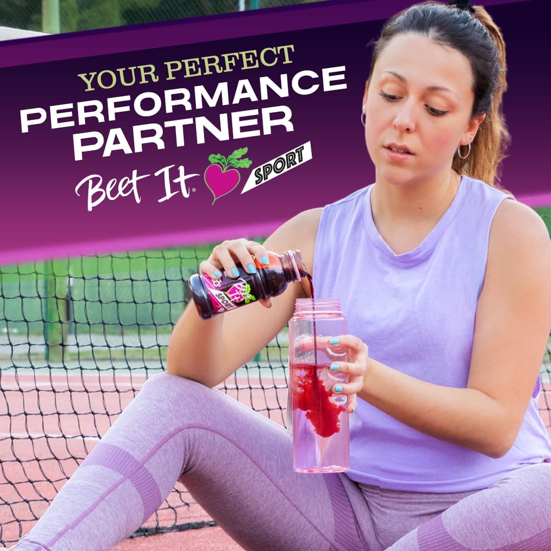 Beet It Sport Pro-Elite Shot, 2.4 fl oz, 15 Count - Concentrated Beetroot Juice Supplement