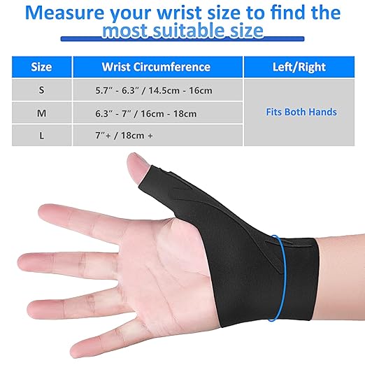 Wrist Thumb Support – Stabilising Thumb and Wrist Splint