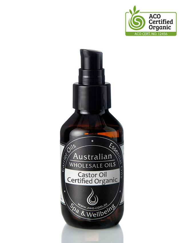 Australian Wholesale Oils Certified Organic Castor Oil 100 ml