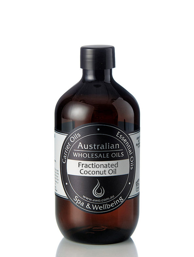 Fractionated Coconut Oil 500ml - 100% Pure Natural Carrier Oil