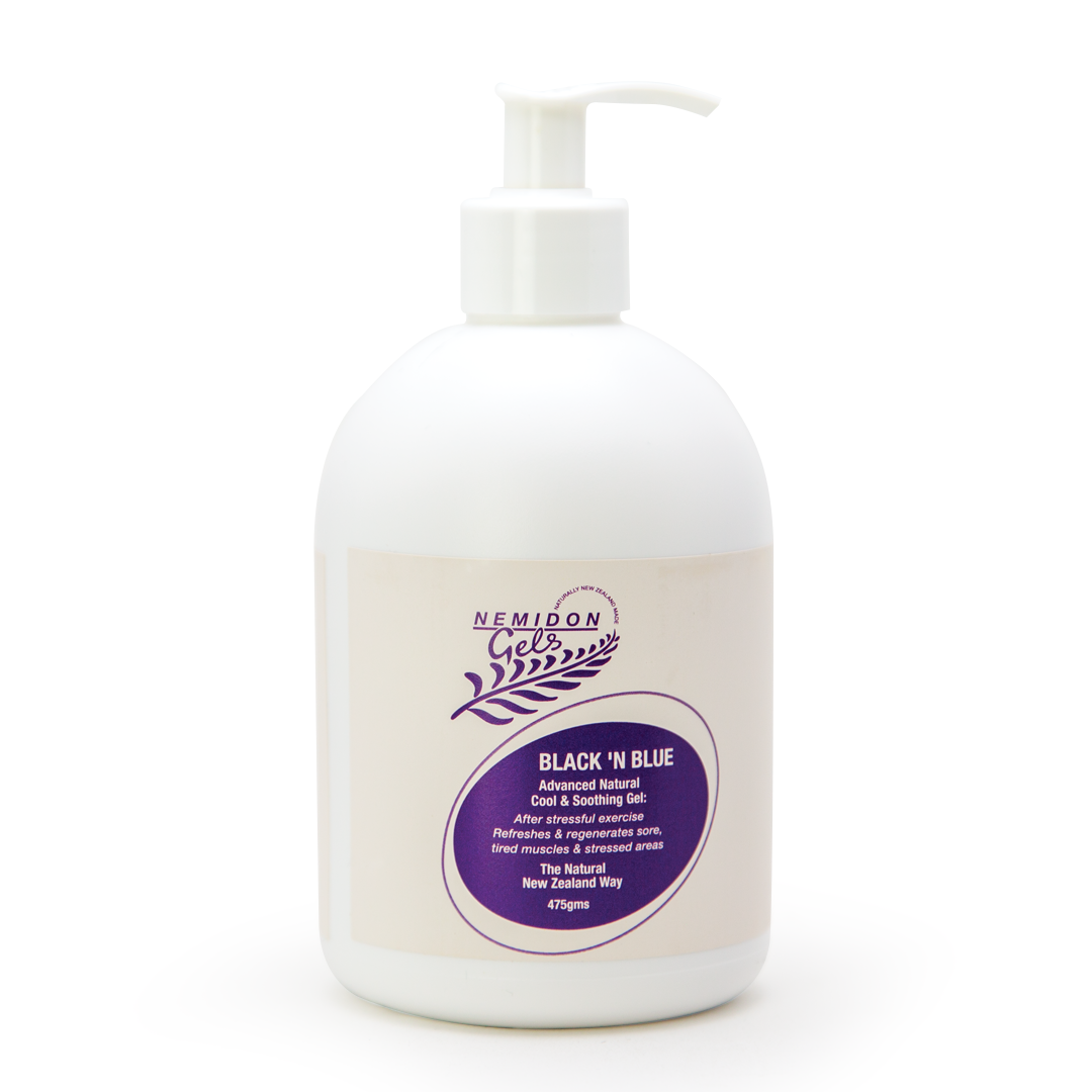 Nemidon Black 'n' Blue Soothing Gel | Relieve Sore Muscles | Natural Recovery Balm