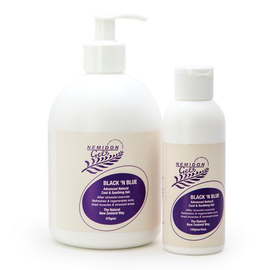 Nemidon Black 'n' Blue Soothing Gel | Relieve Sore Muscles | Natural Recovery Balm