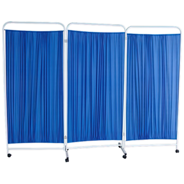 3 Panel Mobile Privacy Screen 219 x 180 x 15cm