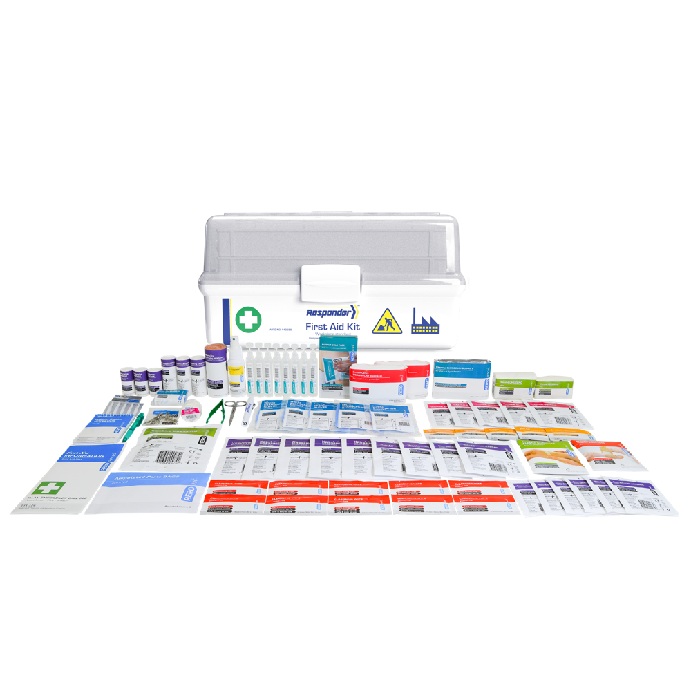 Tacklebox First Aid Kit | Workplace WHS Compliant | Organised Multi-Tier Storage