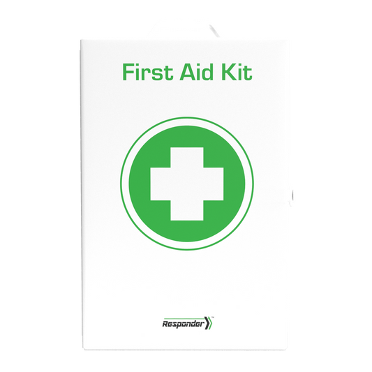 Metal Tough Food & Beverage First Aid Kit – Wall-Mountable and Key-Lockable