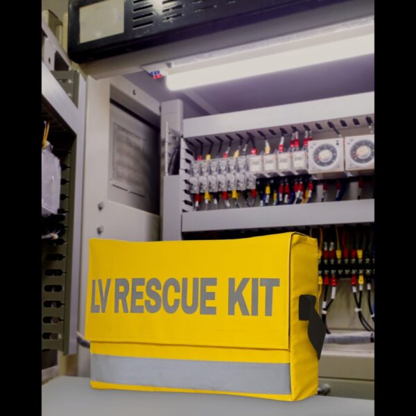 Low Voltage Rescue Kit – AS4836 Compliant | 1000V Insulating Gloves & 15kV Rescue Hook | Electrician Safety Kit