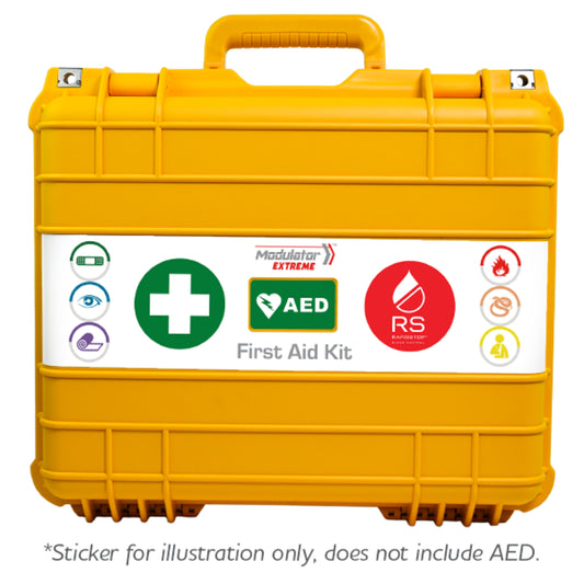 Extreme Waterproof First Aid & Trauma Kit – Rugged Case with Tourniquet, 6 Modular Packs, Ideal for Remote & High-Risk Worksites
