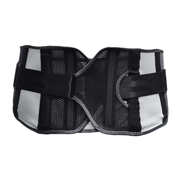 Premium Adjustable Back Brace Support Belt for Lower and Mid-Back Pain Relief - Fits Waist 51-101cm